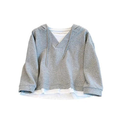 Y2K Women's Patchwork Hoodie