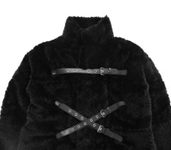 Fuzzy Faux Fur Women's Coat