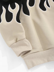 Sunset Blaze Embroidered Hoodie