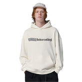 Velvet Lettered Hoodie