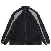 Shadow Stripes Denim Jacket