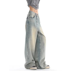 Ultra Wide-Leg Baggy Denim Jeans