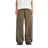 Retro Sportswear Wide-leg Pant
