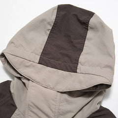 Multi Pocketed Waterproof Rain Jacket