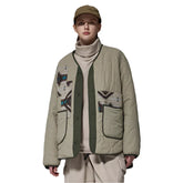 Vintage Block Ethnic Jacket (Diamond Pattern)