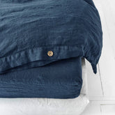 Pure Linen Duvet Cover Set, Natural Quilt Cover And Pillowcases, Double Bed Set, Queen King Duvet Cover 220x240, Bedding Set
