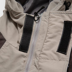 Multi Pocketed Waterproof Rain Jacket