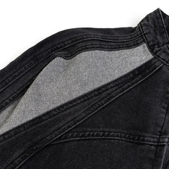 Shadow Stripes Denim Jacket