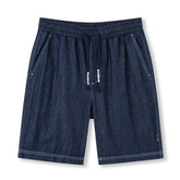 Retro Washed Straight Leg Short