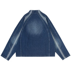 Denim Racer Jacket