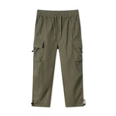 Casual Simple Solid Color Straight Pant