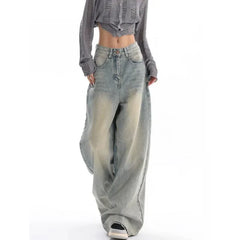 Ultra Wide-Leg Baggy Denim Jeans