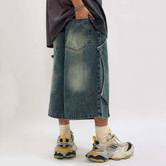 Vintage Men's Baggy Denim Jort