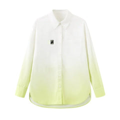 Casual Long-Sleeved Women's Shirt