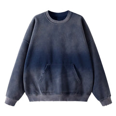Sprayed Color Oversized Sweatshirt