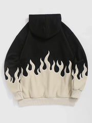 Sunset Blaze Embroidered Hoodie