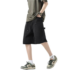 Y2K Oversized Denim Cargo Jorts