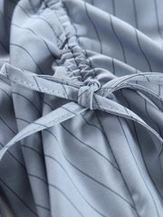 Y2k Korean Stripped Shoujo Shirt