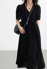 Vintage French Style Women's Dress