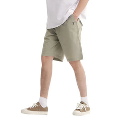 Basic Solid Color Straight-Leg Short