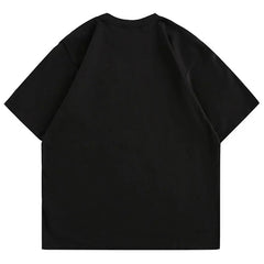 Casual Letter Printed Oversized T-Shirt