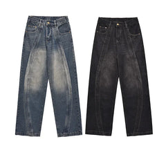 Vintage Loose High-Waisted Jeans