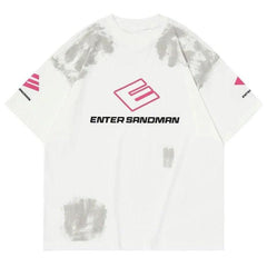Enter Sandman Vintage Printed T-Shirt