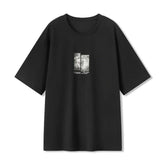 Galaxy Printed Oversized T-Shirt