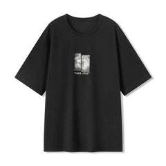 Galaxy Printed Oversized T-Shirt