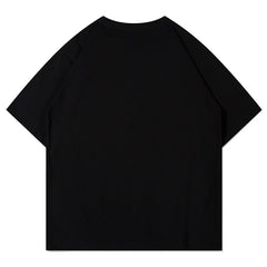 Y2K Spider Web Letter Printed T-Shirt