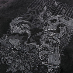 Vintage Horned Skeleton Hoodie