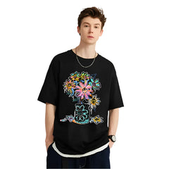 Sun Flower Oversized T-Shirt
