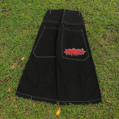 Vintage Y2K High Waist Cargo Jeans