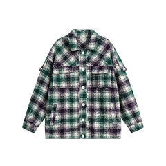 Colourful Vintage Oversize Jacket