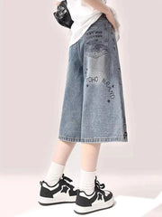 Y2K Women's Baggy Denim Short