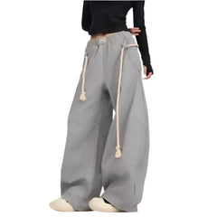 Y2k Laced Vintage Ease Wide Leg Pants