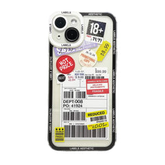 Mixed Labels iPhone Case