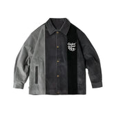 Vintage Vibes Patchwork Varsity Jacket