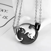 Cat Necklace For Couples