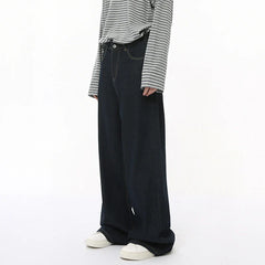 Seoul Drift Wide Leg Denim Jeans