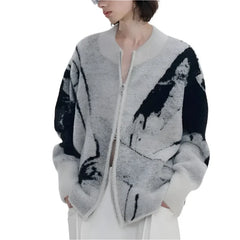 Y2k Embroidered Girl Aura Jacket