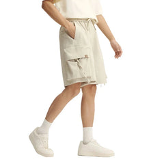 Casual Mid-Length Oversized Cargo Short