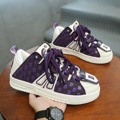 Y2K Purple Pulse Sneakers