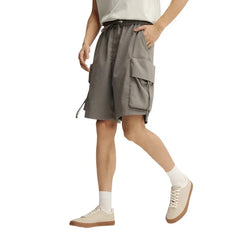 Casual Mid-Length Oversized Cargo Short