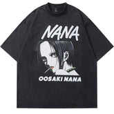 Vintage Black Oosaki Nana Graphic T-Shirt
