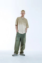 Retro Hand Spray Letter T-Shirt