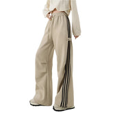 Y2K Wide-Leg Track Sweatpants