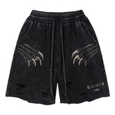 Tiger Claw Ripped Shorts