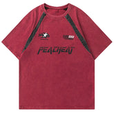 Vintage Patchwork Washed Oversized T-Shirt