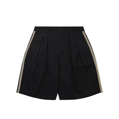 Casual Solid Color Cargo Short